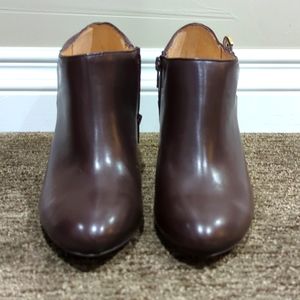 Brown booties